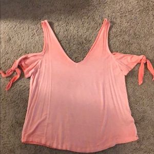 Cold shoulder T-shirt